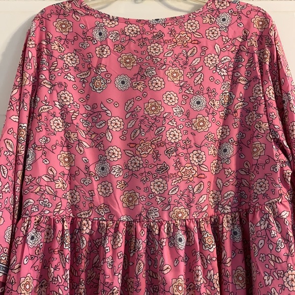 Pink bohemian dress - Picture 5 of 9